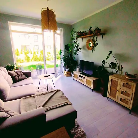 Boho House Klimatyczne Mieszkanie Z Ogrodkiem W Poblizu Plazy Gdynia