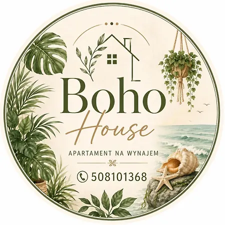 アパート Boho House Klimatyczne Mieszkanie Z Ogrodkiem W Poblizu Plazy
