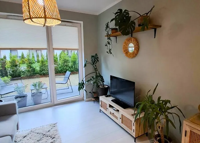 Boho House Klimatyczne Mieszkanie Z Ogrodkiem W Poblizu Plazy Gdynia